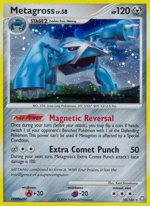 Legends Awakened Metagross [Holo] Pokémon card